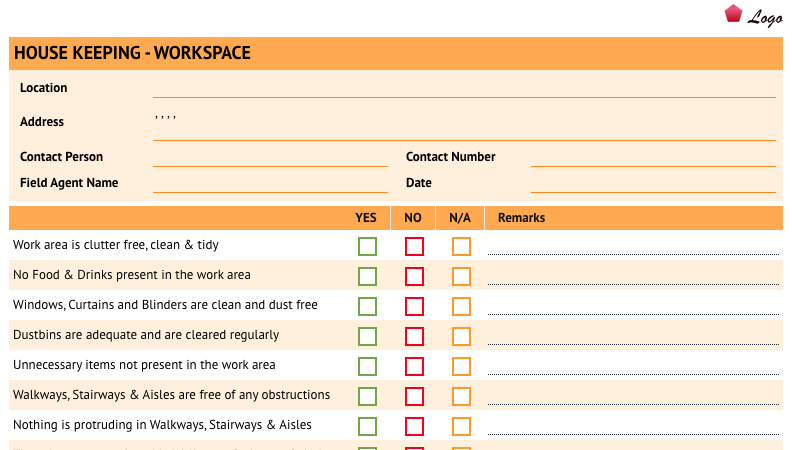 workplace housekeeping images